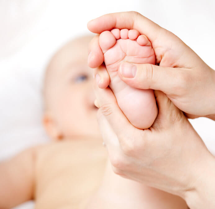 Réflexologie pour bébés Complément de la MTC